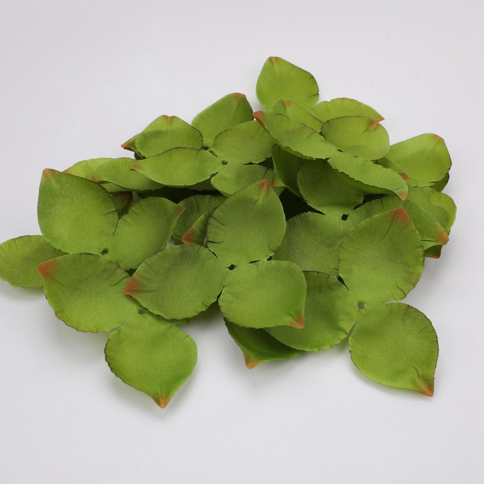Simulation Artificial Leaves Wreath Fake Leaves for DIY Bookmark Wedding
