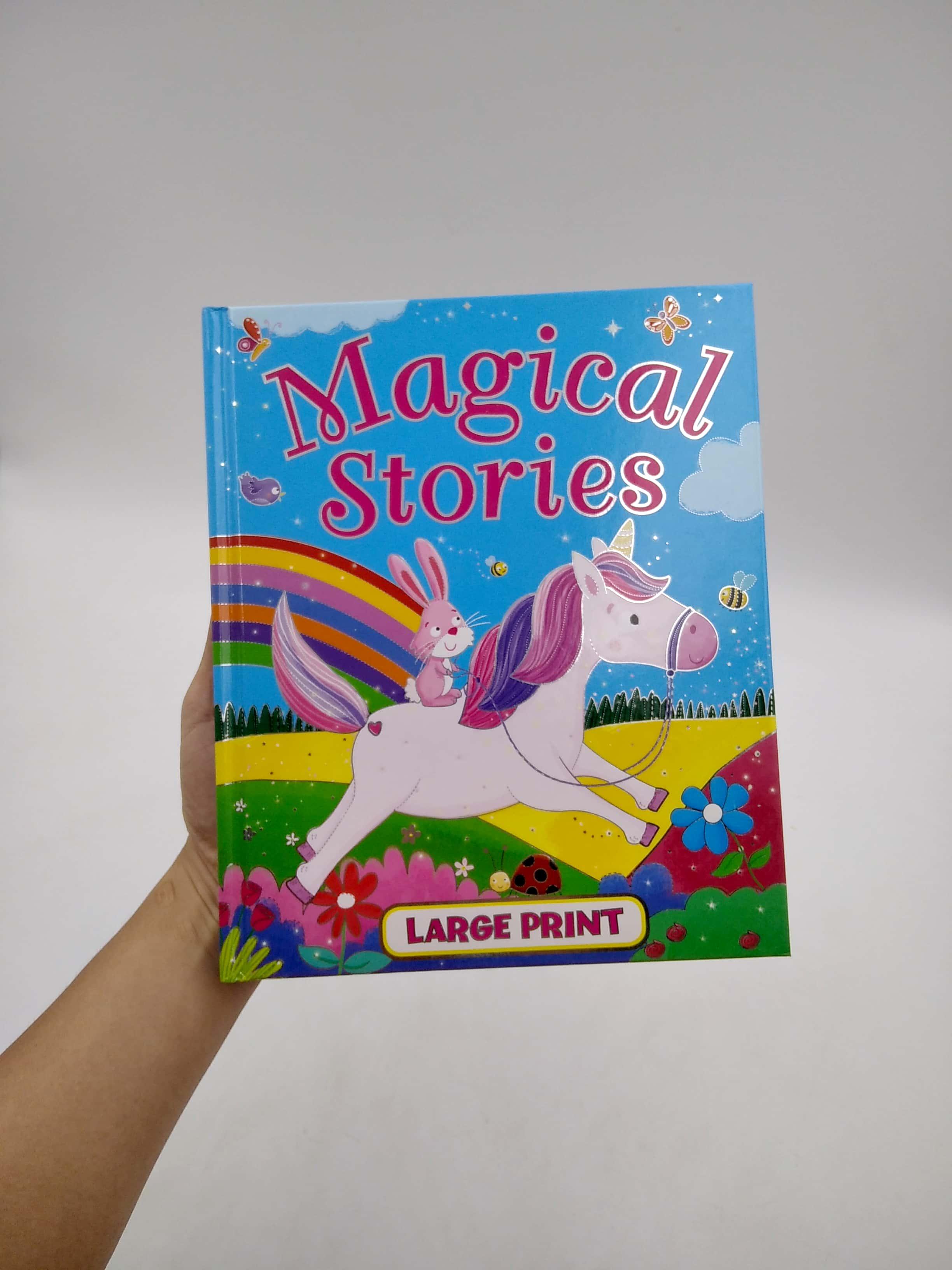 LARGE PRINT MAGICAL STORIES - Truyện kể nhiệm màu, khổ lớn