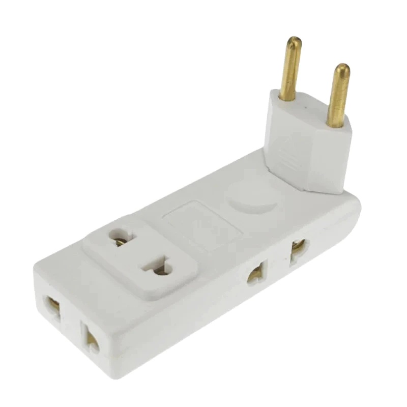 Ổ cắm điện nối dài 4 chổ cắm trong 1 chuẩn EU 2500W 180 độ tiện xài ở nhà hay du lịch - miếng lót chuột