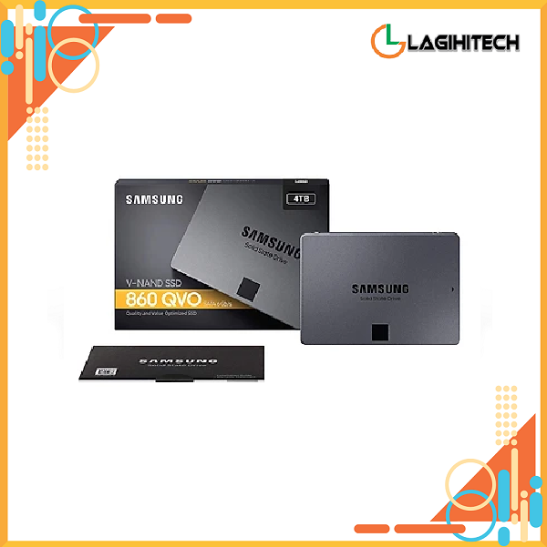 Ổ Cứng gắn trong SSD Samsung 870 QVO 2.5 inch SATA III - Hàng Nhập Khẩu - 4TB