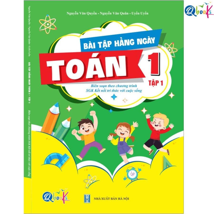 Sách - Bài Tập Hằng Ngày Toán Lớp 1 - Kết Nối Tri Thức Với Cuộc Sống - Tập 1