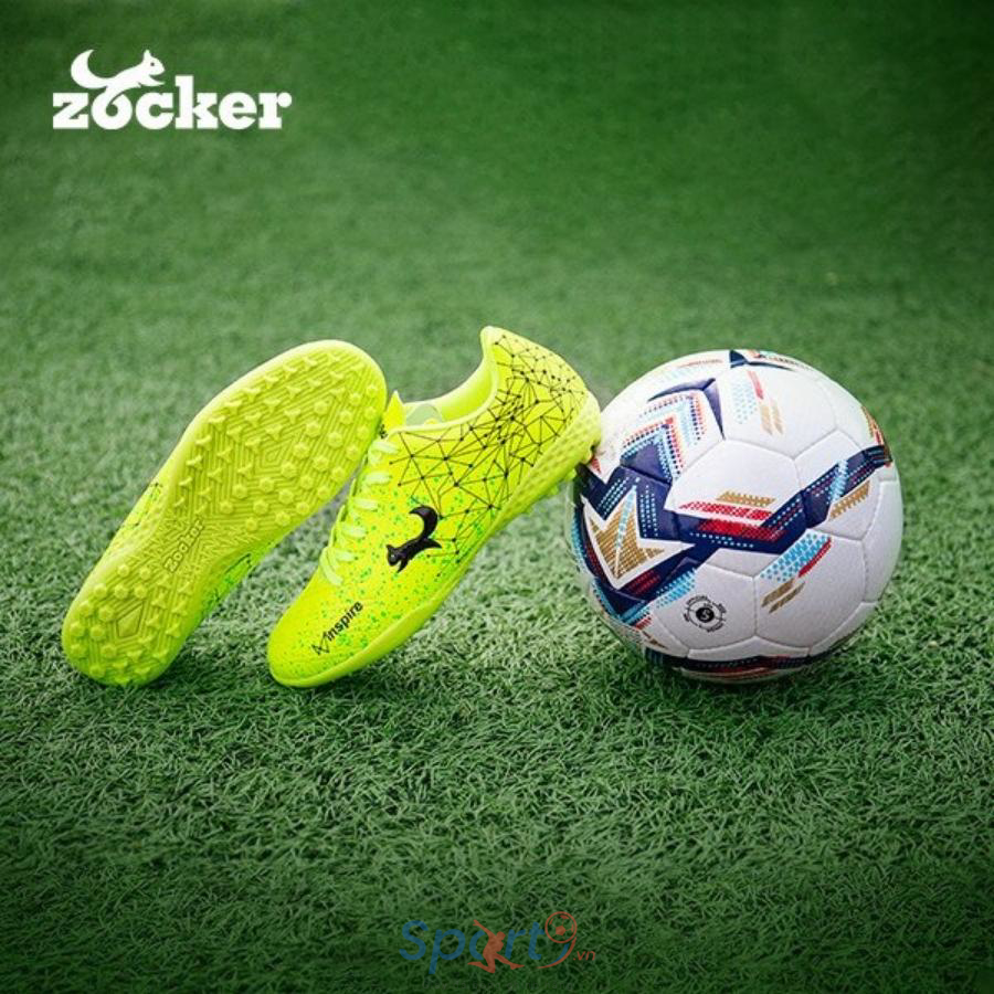 Giày bóng đá Zocker Inspire - Màu Xanh Chuối