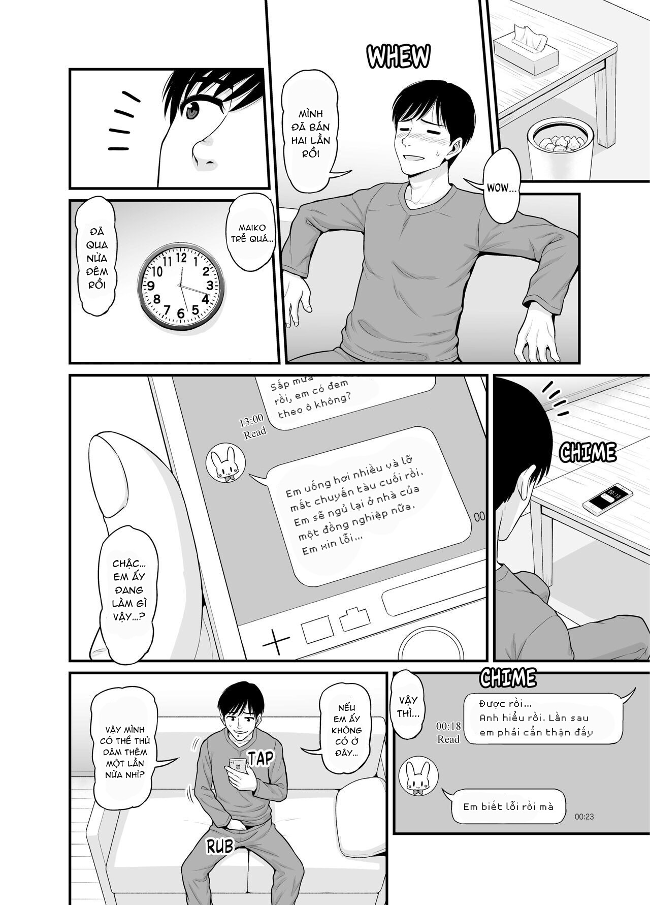 con điếm mimamori moto chapter 3 9