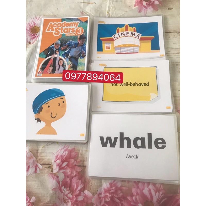 Flashcards Academy stars stater 1-2-3-4️giáo cụ dạy học cần thiết cho giáo viên Tiếng Anh