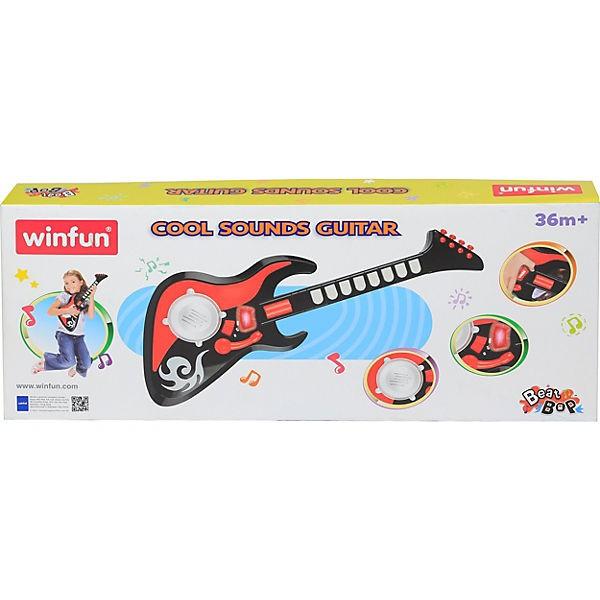 Đồ chơi âm nhạc cho bé Đàn guitar vui nhộn Rock & Roll Winfun 2054 - bé tập làm nhạc sỹ - phát triển năng khiếu âm nhạc