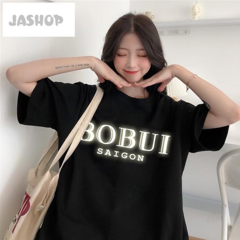 Áo thun phản quang BOBUI logo UNISEX