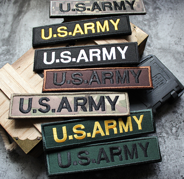 Patch dán vải U.S.Army velcro dán ba lô_áo_nón