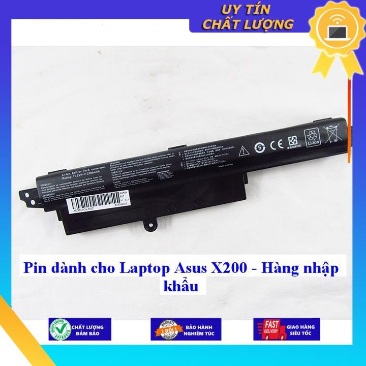 Pin dùng cho Laptop Asus X200  - Hàng Nhập Khẩu New Seal