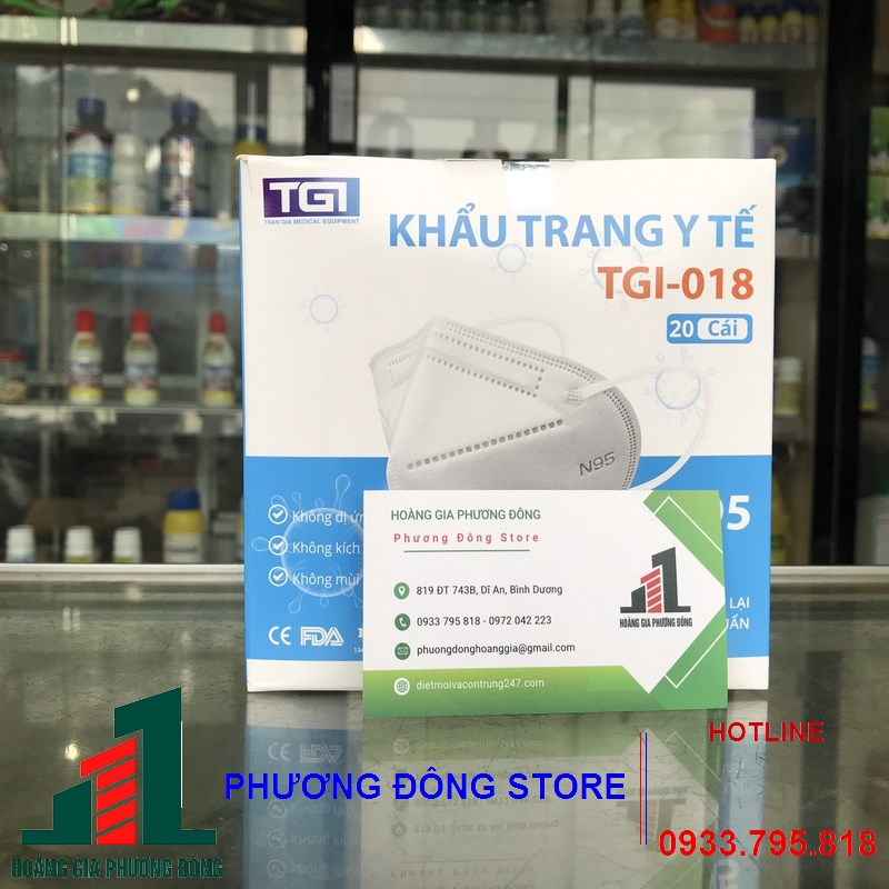 Khẩu trang N95 Trần Gia