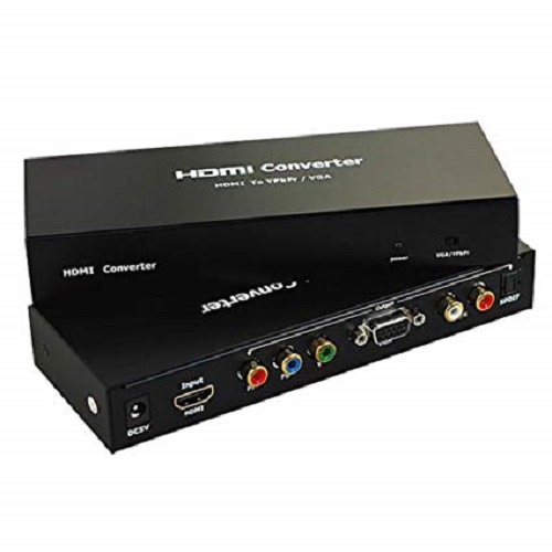 Bộ chuyển đổi HDMI sang Component và VGA ASK HDCRGB0102 Chính Hãng