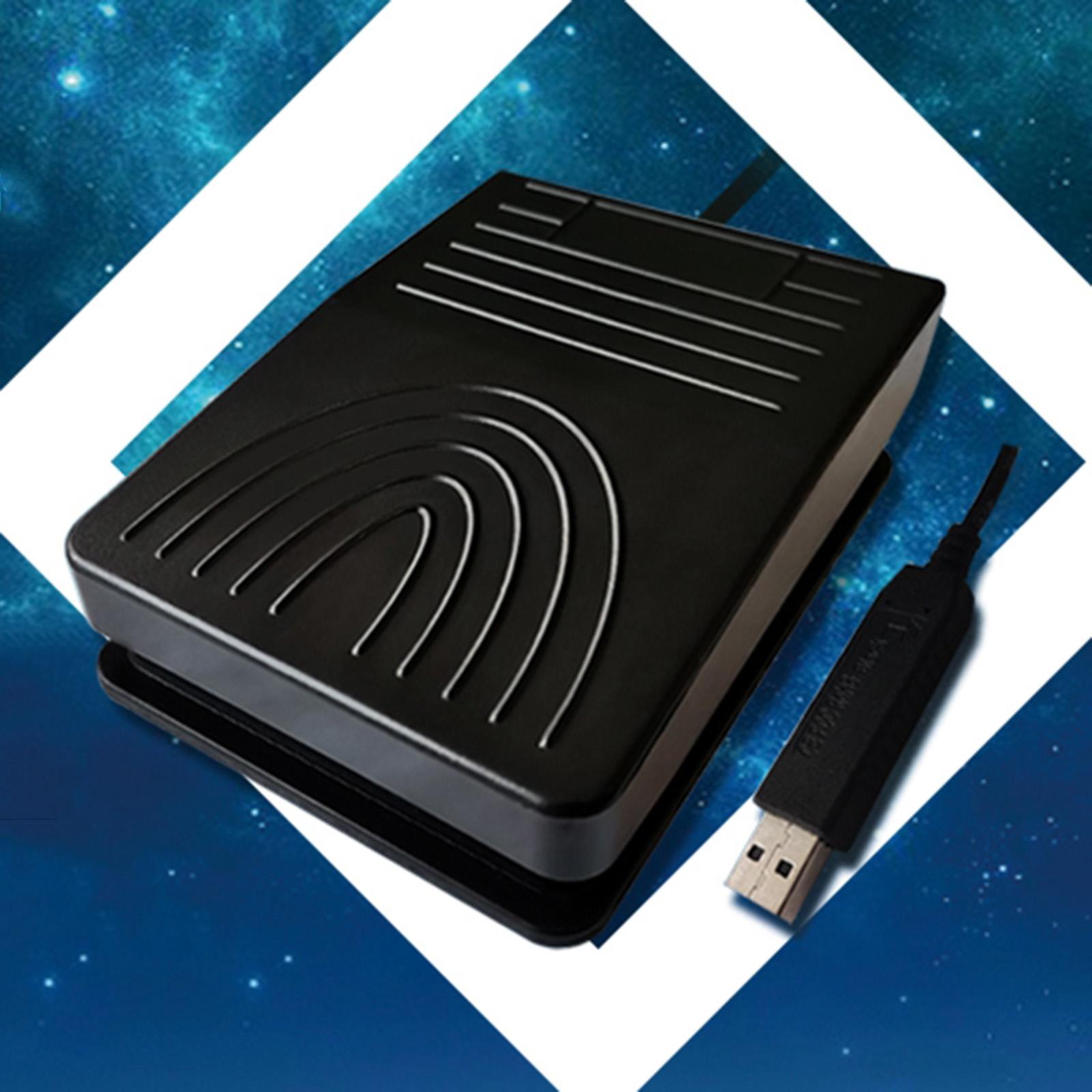 Foot Pedal Switch Computer Keyboard Mouse Action HID Optical Switch Control