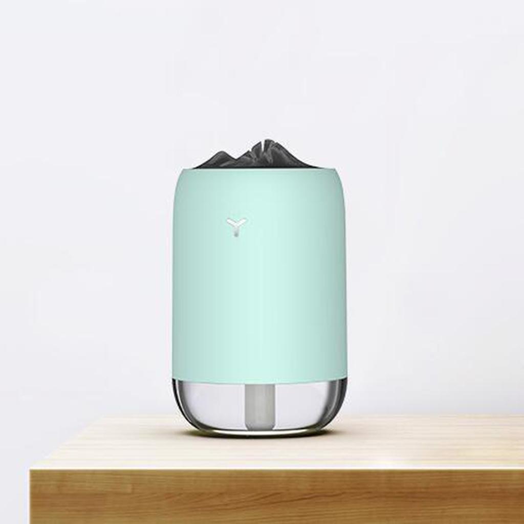 Essential Oil Diffuser LED Night Lamp Mini for Home Spa Car Office White
