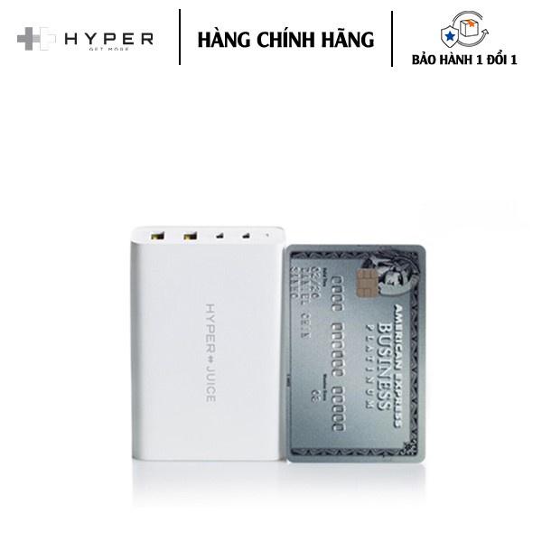 [HÀNG CHÍNH HÃNG] CÁP SẠC ĐA CỔNG HYPERJUICE GAN 100W NHỎ NHẤT THẾ GIỚI