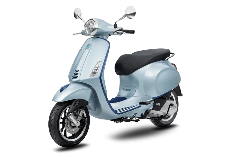 Xe Tay Ga Vespa Primavera S 125 Màu Bạc Xanh Grey Delicatio