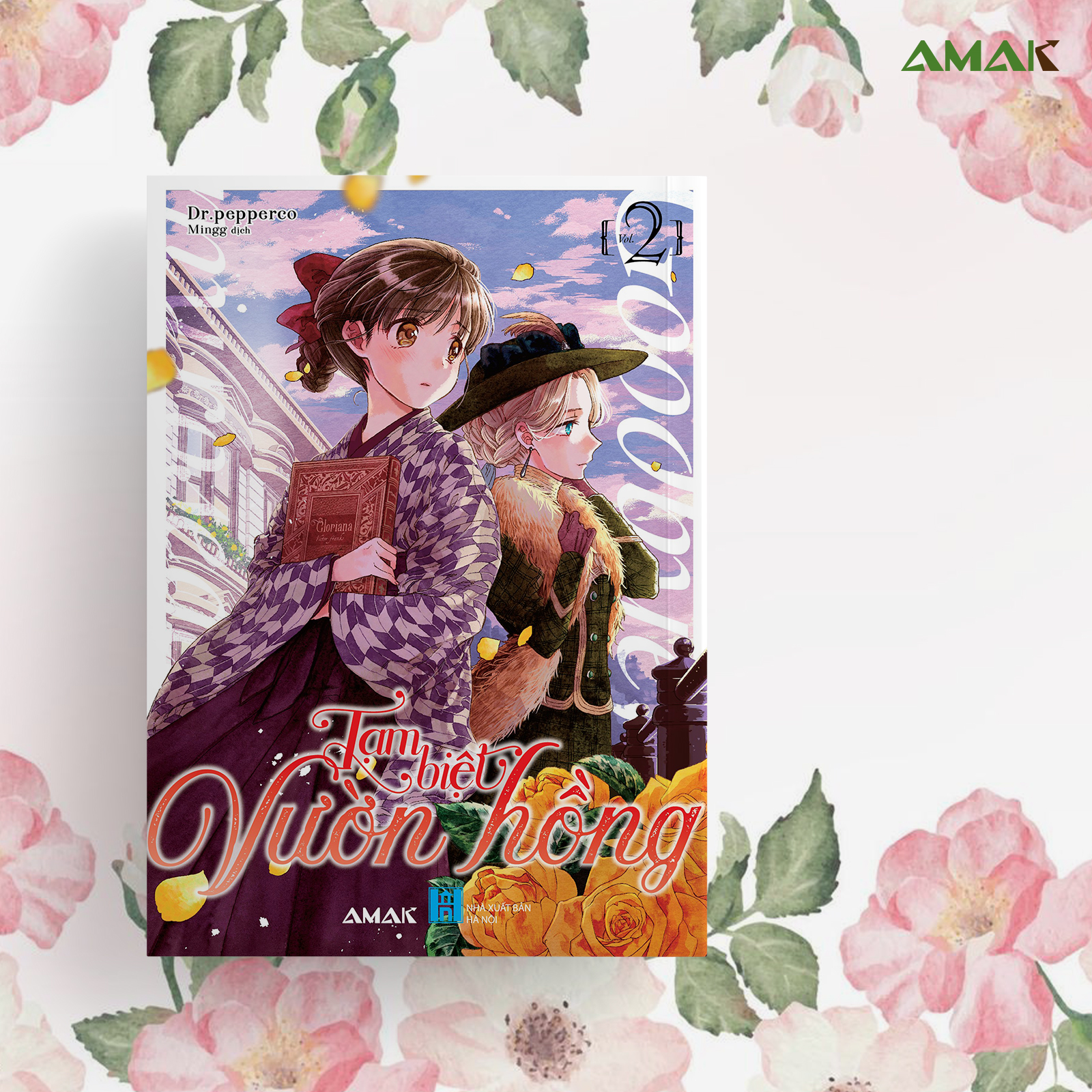 Manga Tạm Biệt Vườn Hồng - Trọn Bộ 3 Tập - Amakbooks - Tập 2