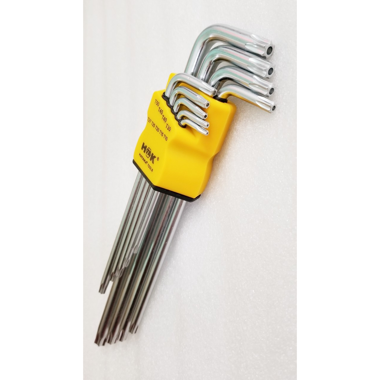 Bộ lục giác đầu bông chữ L 9 cây