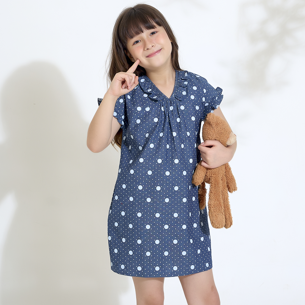 Đầm kate cho bé gái Vincy KDK010W11