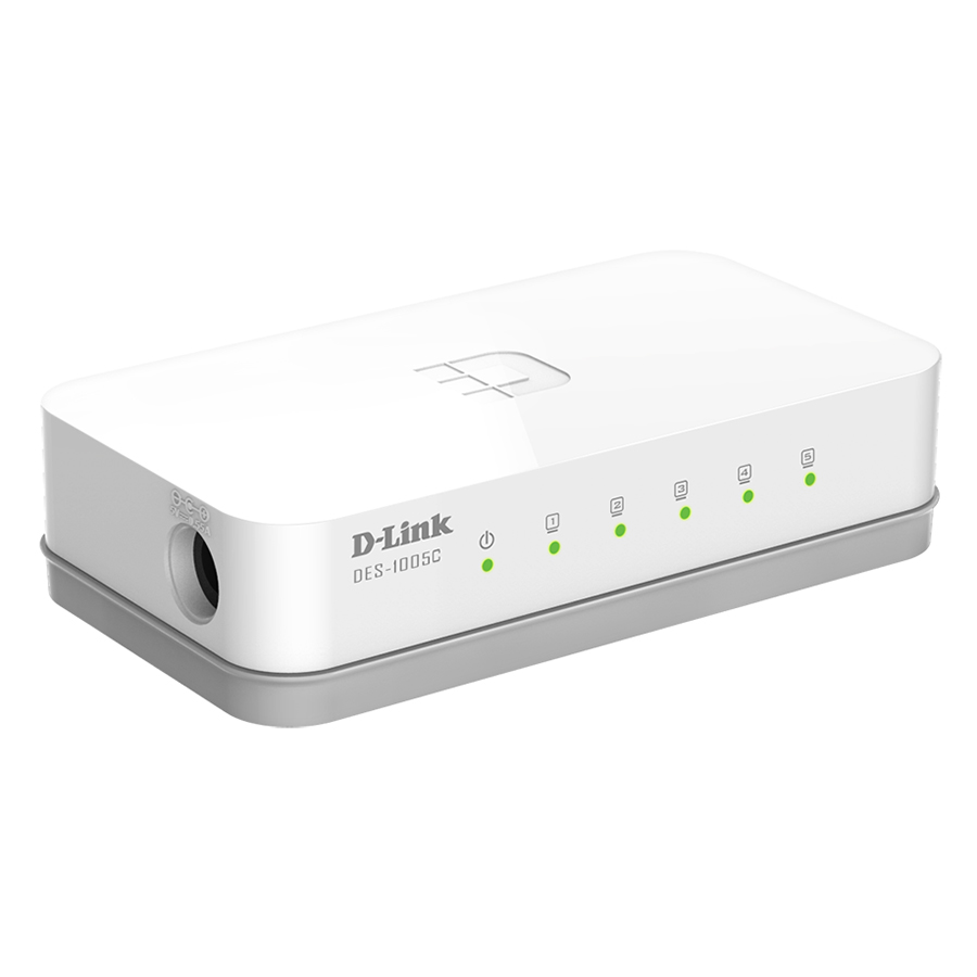 D-Link DES-1005C - Switch 5 Cổng 10/100M - Hàng Chính Hãng