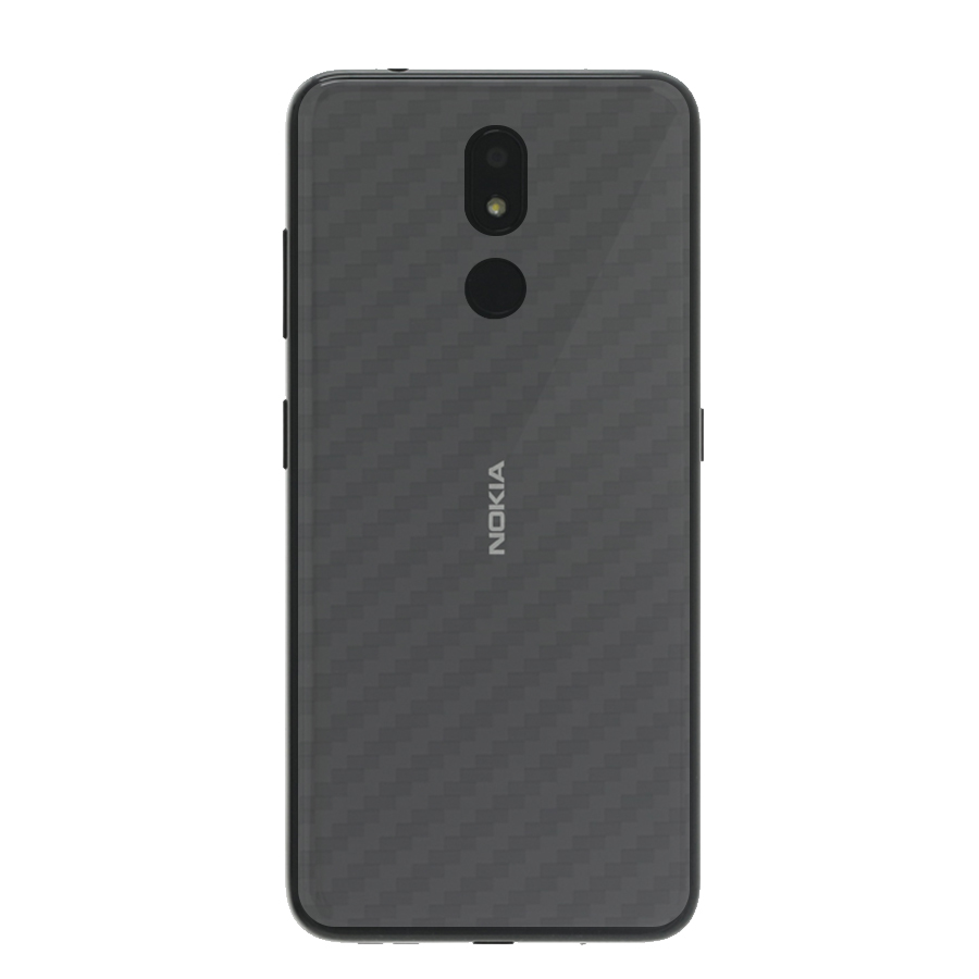 Miếng Dán Mặt Lưng Cacbon Dành Cho Nokia 3.2- Handtown - Hàng Chính Hãng