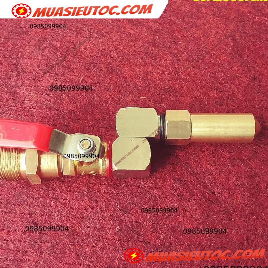 Béc vòi xịt rửa vệ sinh bảo dưỡng máy lạnh điều hoà xoay 360 độ - Thau dài - Không chỉnh tia | daikin sanyo toshiba lg