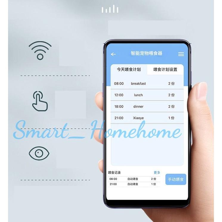 gd460 Máy cho mèo chó ăn tự động 11L, máy ăn tự động chó mèo thú cưng chăm sóc pet