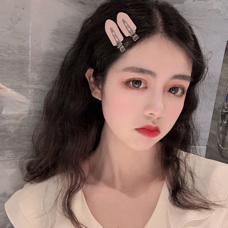 Kẹp tóc mỏ vịt Tiêu Chiến set 4 chiếc mix màu ngẫu nhiên