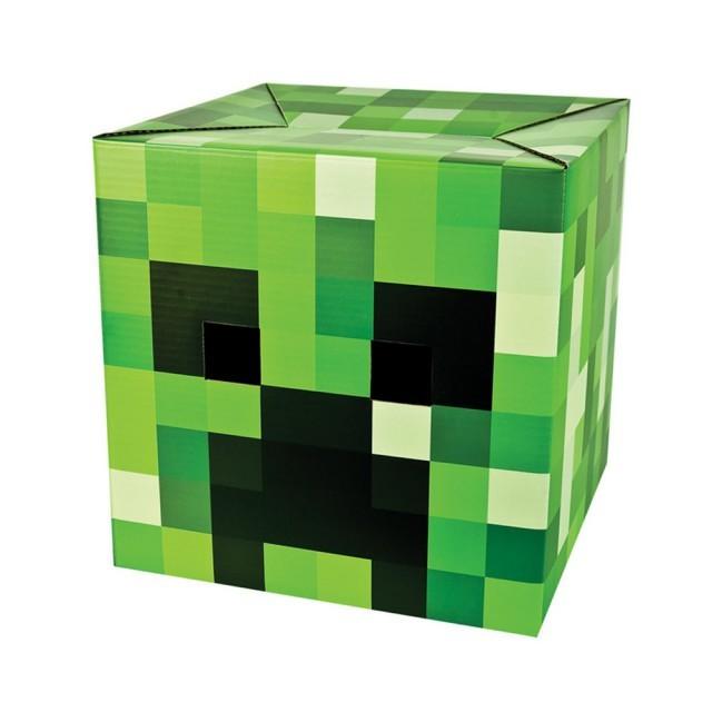 Đồ chơi minecraft đầu Creeper Minecarft