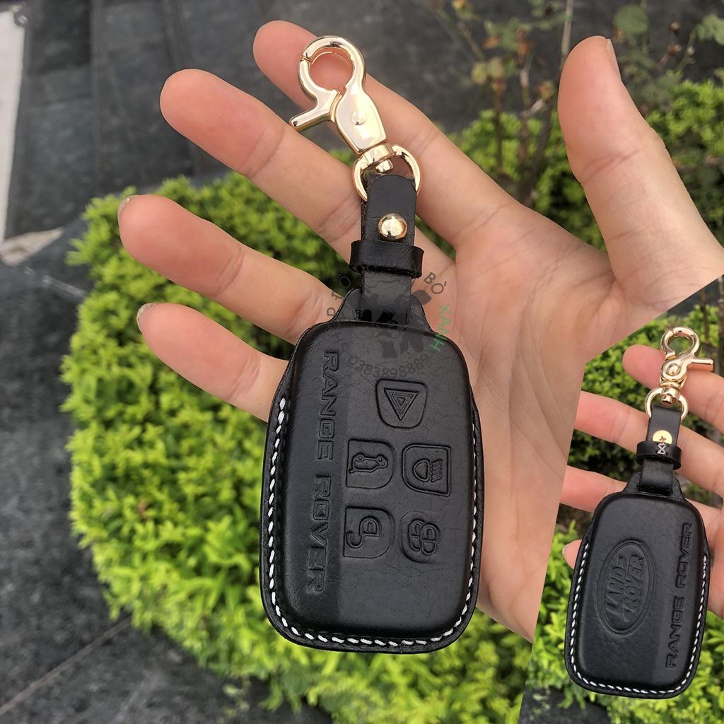 Bao da dành cho chìa khóa Range Rover, RangeRover Handmade da thật 002