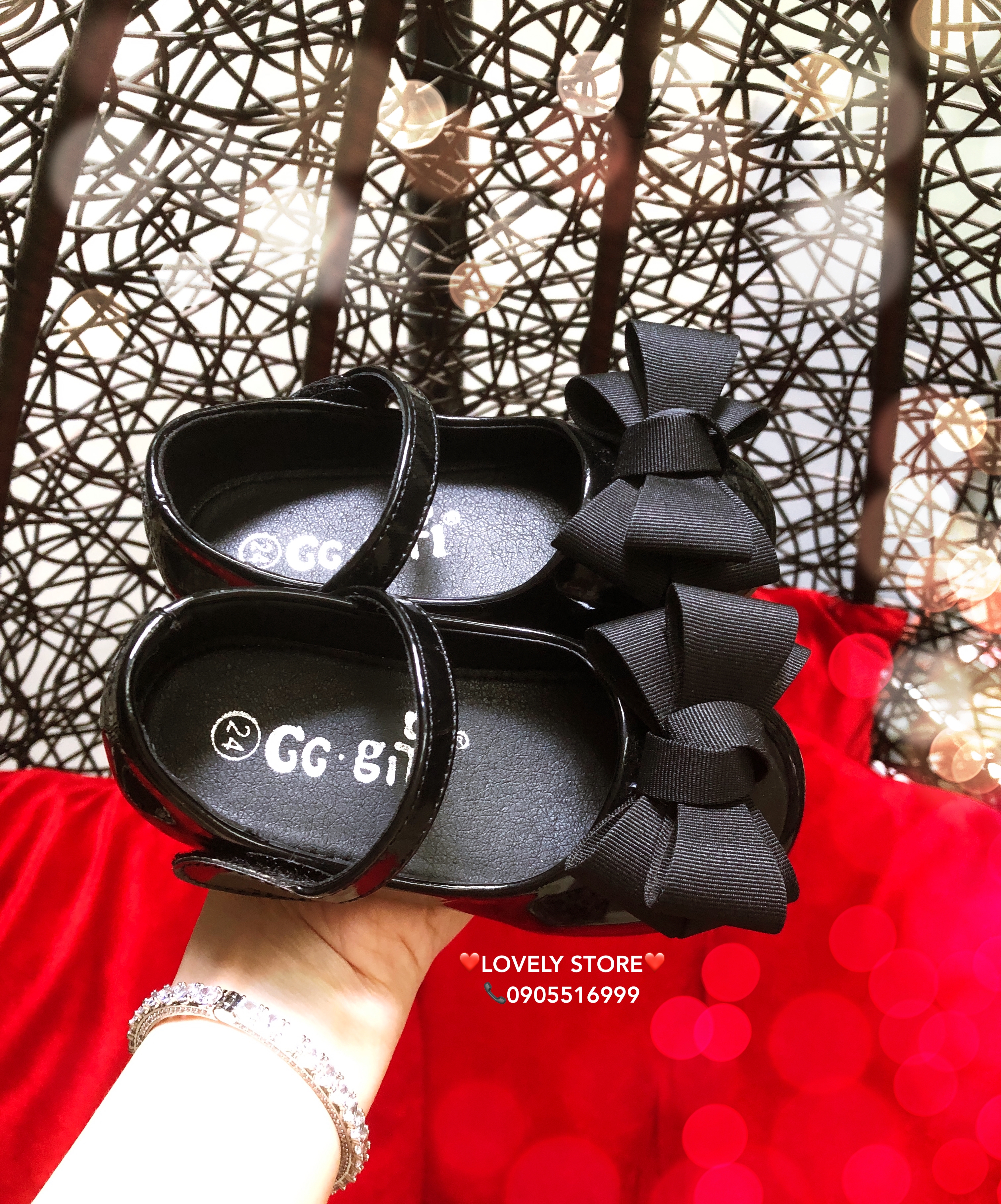 Giày Búp Bê Cho Bé Gái. Giày Đính Nơ Style Hàn Xẻng Đáng Iu Cho Bé Gái. Hàng quảng châu loại 1 cao cấp.