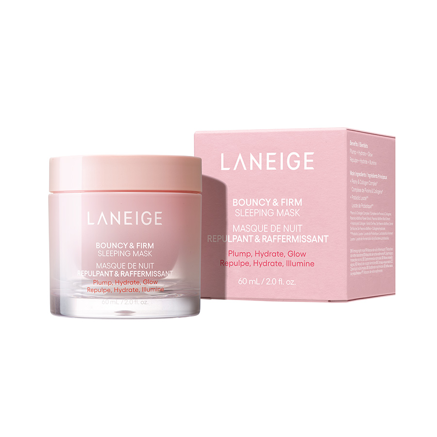 Mặt Nạ Ngủ Laneige Bouncy & Firm Sleeping Mask 60ml tăng cường collagen và làm săn chắc da