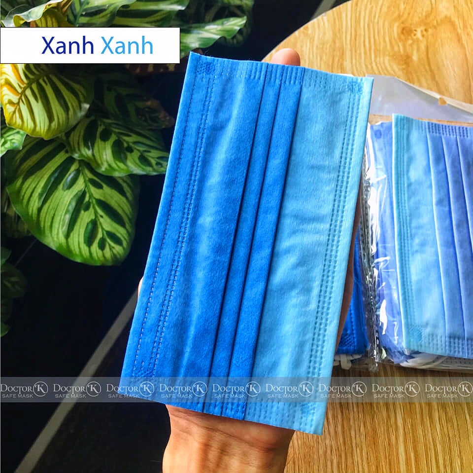 &lt; 1 BỊCH 10 CÁI&gt; Khẩu trang y tế NHIỀU MÀU -  Color Mask Gradient - Chất vải Spunlace mềm mại  - An tâm sử dụng