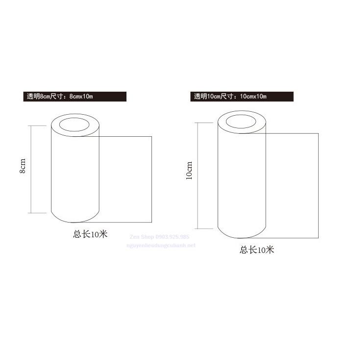 MICA CỨNG BỌC THÀNH BÁNH 6CM-8CM-10CM-12CM