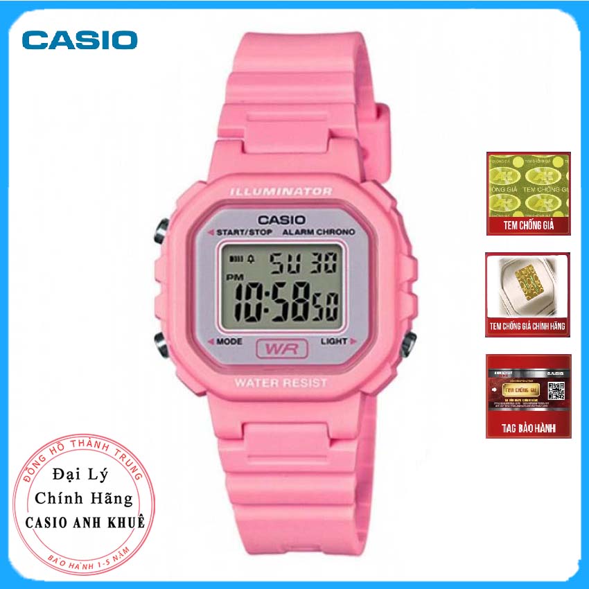 Đồng Hồ Điện Tử Nữ Casio LA-20WH-4A1 Dây Nhựa