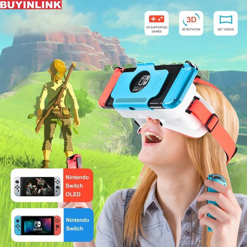 Kính VR chỉnh được 3D rảnh tay cho máy chơi game Nintendo Switch/NS OLED