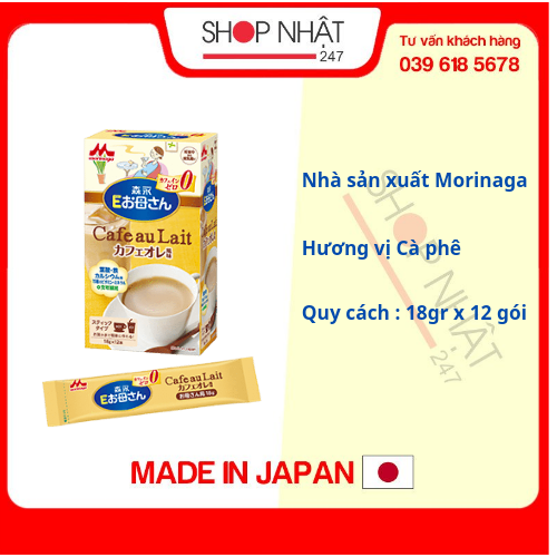 Sữa bầu Morinaga vị cafe