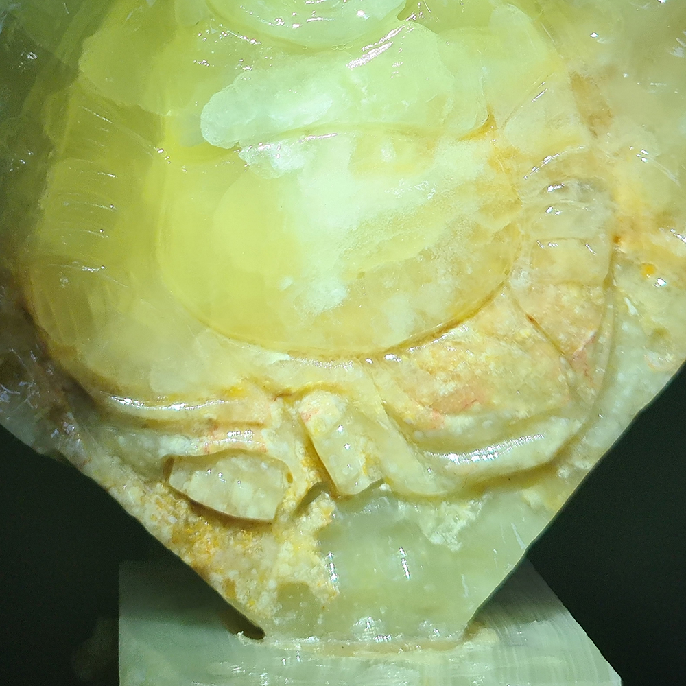 Tranh Đá Khắc Hình Phật Di Lặc Đá Ngọc Onyx - Mx