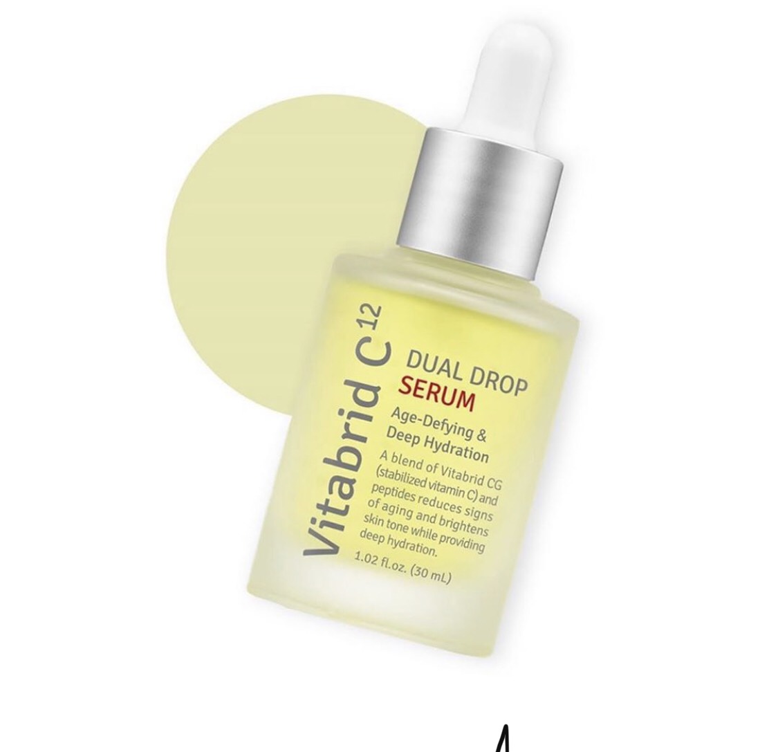 Serum Peptide cấp ẩm chuyên sâu - Vitabrid C12 Dual Drop Serum 30ml