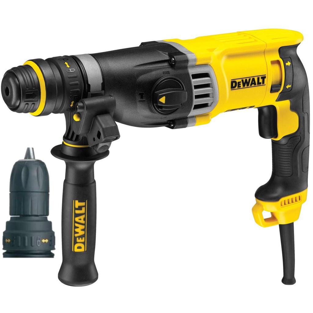 MÁY KHOAN BÚA 3 CHỨC NĂNG 900W DEWALT D25144K-B1- HÀNG CHÍNH HÃNG