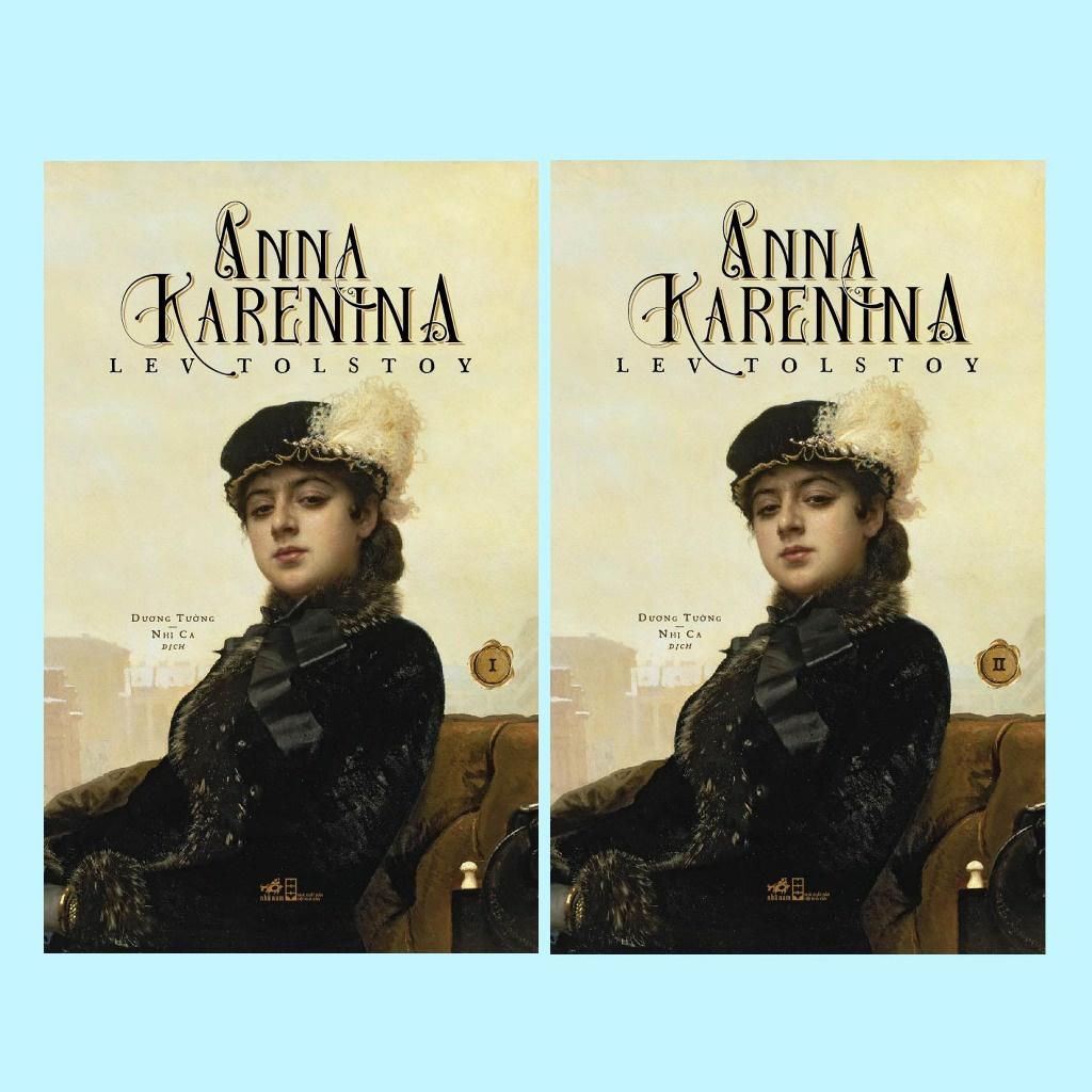 Combo Anna Karenina (Trọn bộ 02 tập) (Lev Tolstoy) Bản Quyền