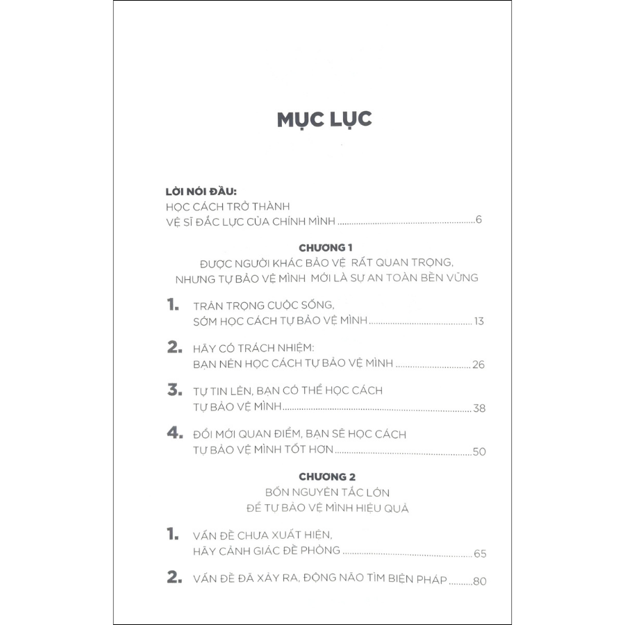 Dạy Con Tự Bảo Vệ Mình