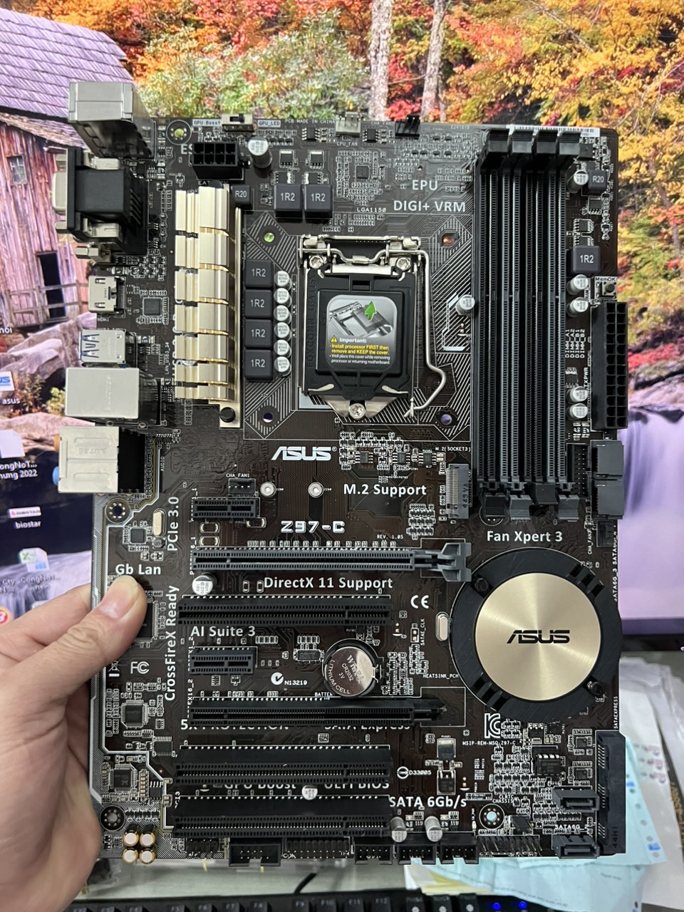 Bo Mạch Chủ (Mainboard) ASUS Z97-C (HÀNG CHÍNH HÃNG)