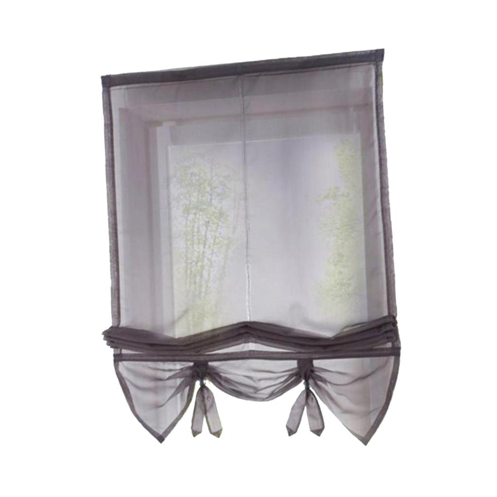 Roman Curtain, Tie Up Shade, Rod Pocket Window Valances