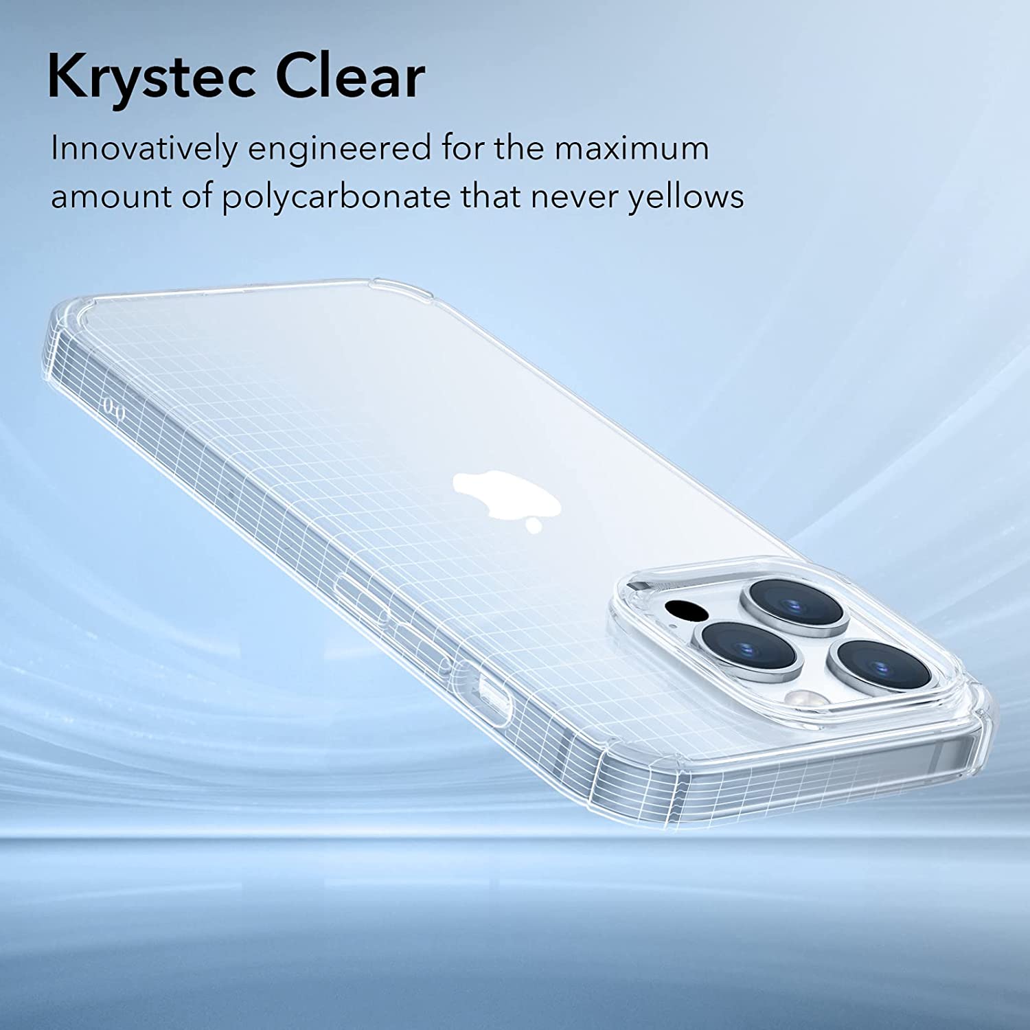 Ốp Lưng cho iPhone 14 Pro / iPhone 14 Pro Max ESR Krystec Clear Case - Hàng Chính Hãng