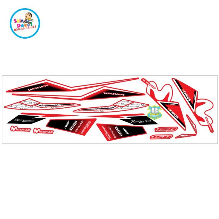 Tem rời winner Movistar đỏ