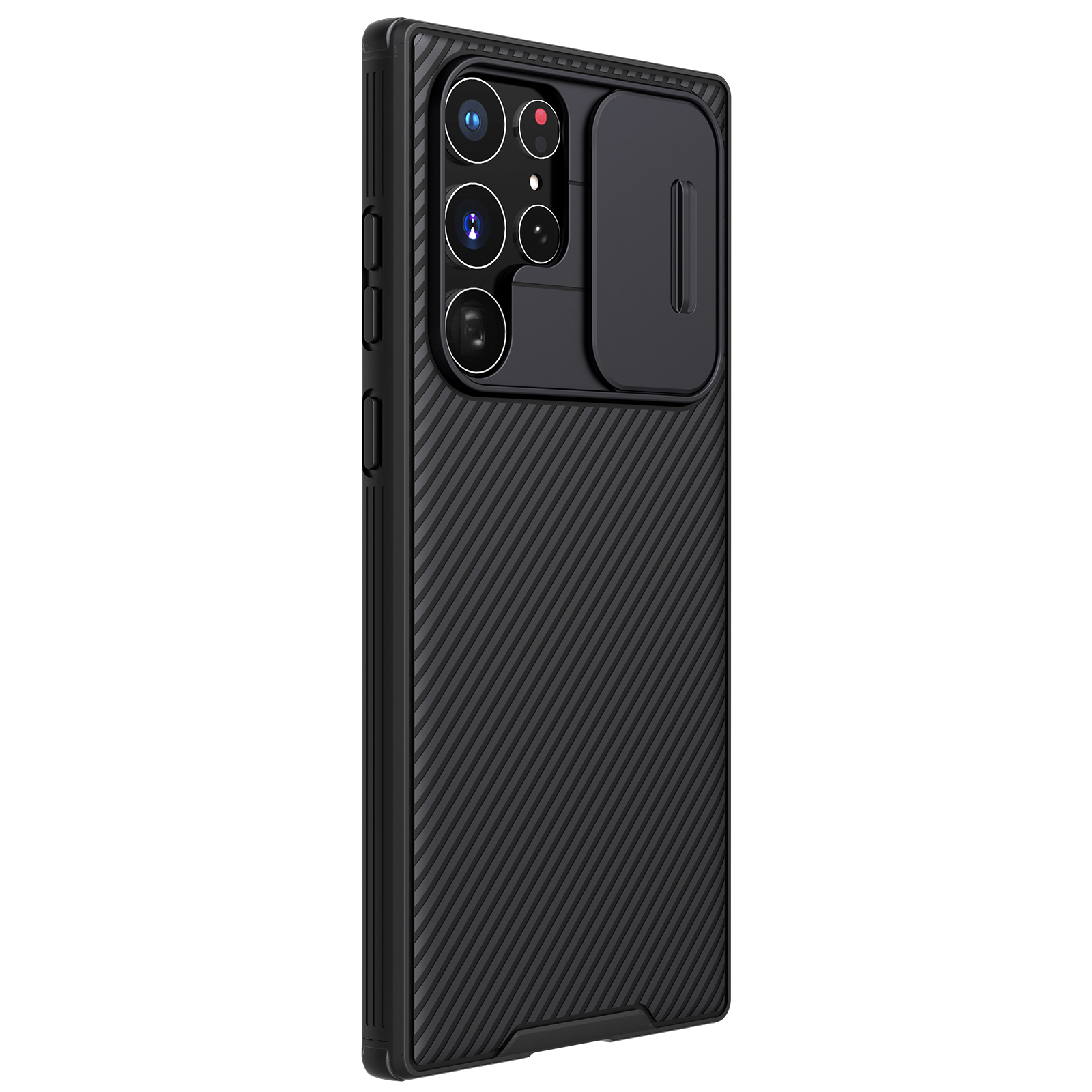 Ốp Nillkin bảo vệ Camera cho Samsung Galaxy S22 Ultra Nillkin Camshield Pro nắp đậy bảo vệ Camera - Hàng nhập khẩu