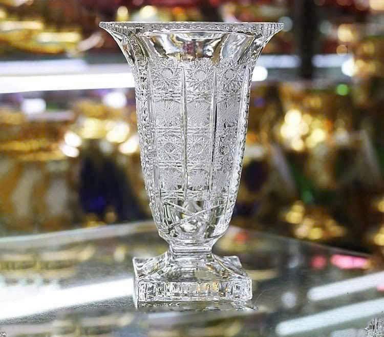 LỌ HOA BOHEMIA MAGMA 33cm Hàng chính hãng