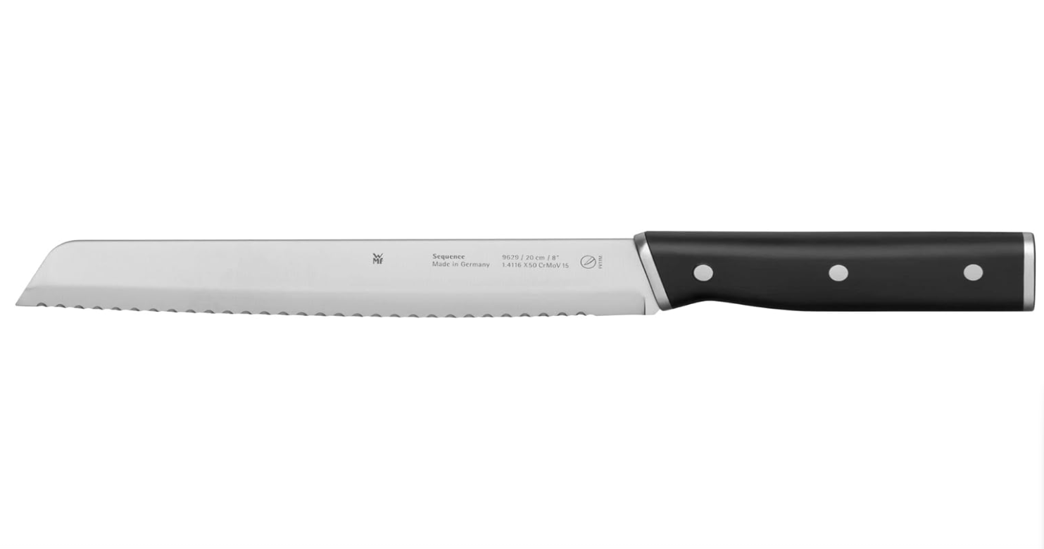 Bộ Dao 6 Món WMF SEQUENCE Chất Liệu Thép Không Gỉ, Giá Cắm Gỗ Sang Trọng, Bền Bỉ - 1882199992