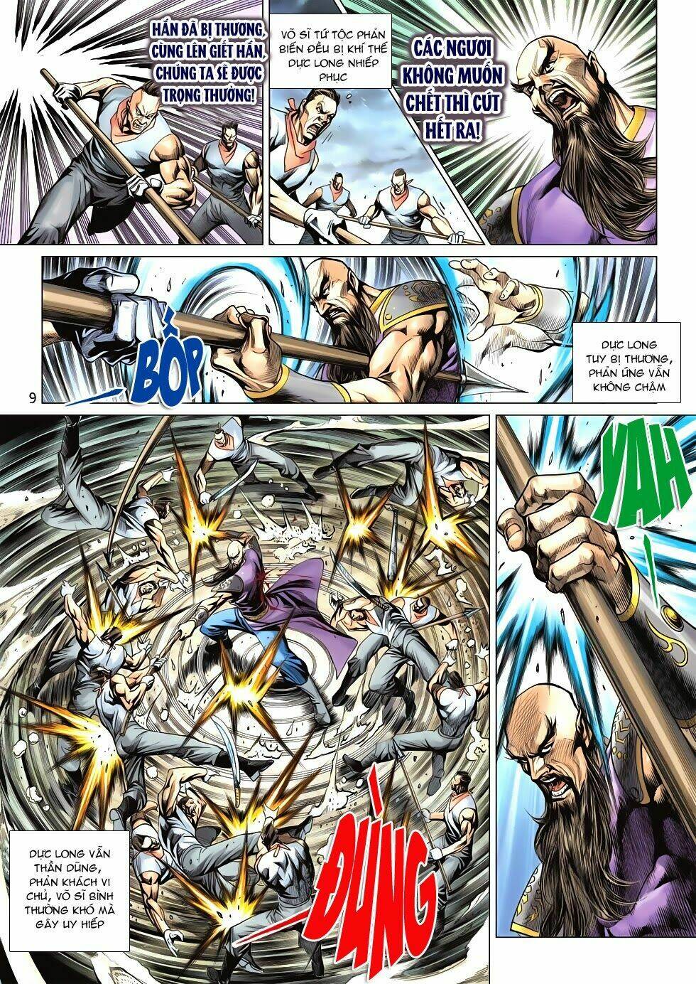 tân tác long hổ môn chapter 585 9