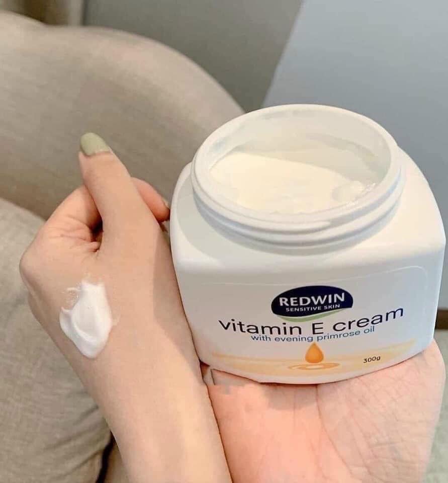 (300g) Kem dưỡng da nhập khẩu ÚC Redwin Cream with Vitamin E