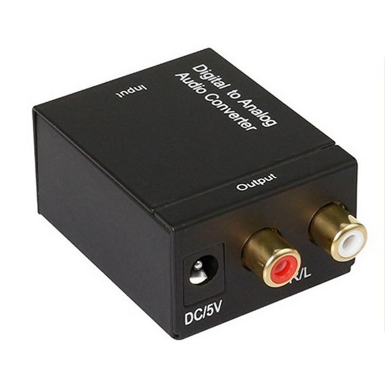 Bộ chuyển đổi đồng trục kỹ thuật số sang âm thanh analog phong cách mới nhất sợi quang sang bộ giải mã spdif tương tự sang bộ giải mã ps5 hoa sen